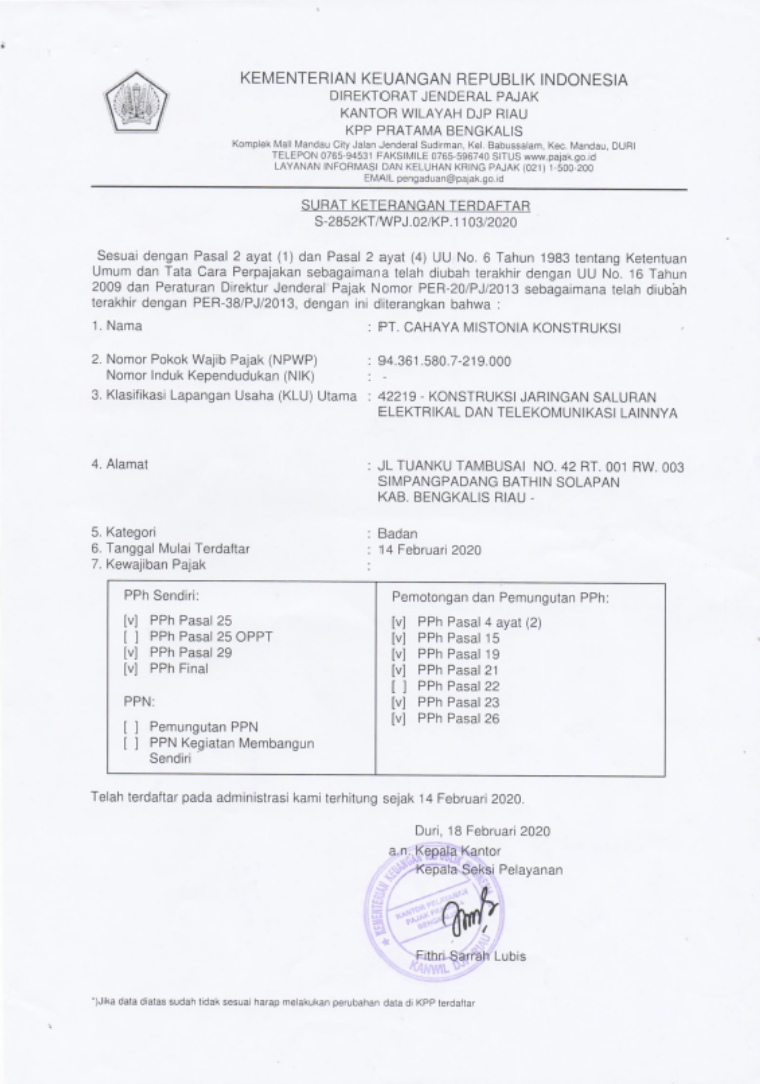 Sertifikat 2